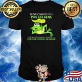 Je Ne Comprends Pas Les Gens Pour Voir Comment Ca Marche Frog Shirt