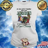 Jeveux Juste Travailler Dans Mon Jardin Et Passer Du Temps Ave Mon Cheval Shirt Ladies tee