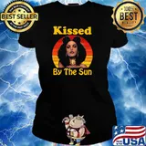 Kisses By The Sun The Girl Vintage Shirt Ladies tee