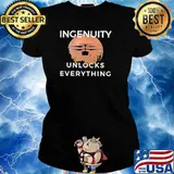 Land Rover Ingenuity Unlocks Everything Ladies tee