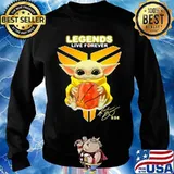 Legends Live Forever Baby Yoda Shirt Sweater