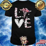Love Logo Emt Nurse Diamond Shirt