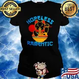 Lucky Cat Hopeless Ramentic Ladies tee