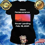 mars perseverance rover landing 2021 tee Ladies tee