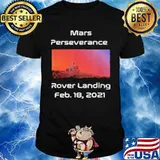 mars perseverance rover landing 2021 tee Unisex