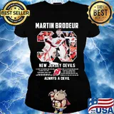Martin Brodeur 30 New Jersey Devils Always A Devil Shirt Ladies tee