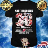 Martin Brodeur 30 New Jersey Devils Always A Devil Shirt