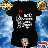 Más Amor Por Favor Ladies tee