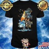 May The Forest Be With You Compass Shirt