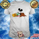 Mickey Mouse reading books shirt