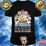 New York Yankees 120th Anniversary 1901 2021 Thank You For The Memories Signature Shirt