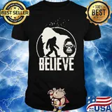 Official Believe Bigfoot Shirt