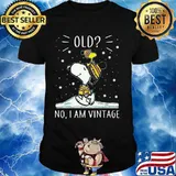 Old No I Am Vintage Snoopy Xmas Shirt
