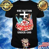 One Nation Under God Flag Us Kansas City Chiefs Shirt
