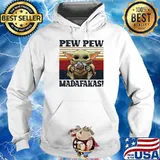 Pew Pew Madafakas Baby Yoda Vintage Shirt
