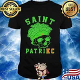 Saint Patrick Skull Irish Shirt