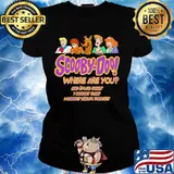 Scooby Doo Where Are You I Cannot Dream Tonight Shirt Ladies tee