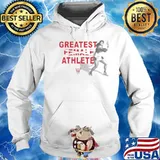 Serena Williams Greatest Female Athlete Hoodie