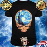 Skull Grateful Dead Midnight Blue Shirt