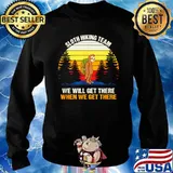 Sloth Hiking Team We Will Get There Hiking Sweater