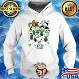Snoopy And Charlie Brown Grass Shirt
