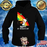 Snoopy Happy St. Patrick's Day Rainbow Shirt