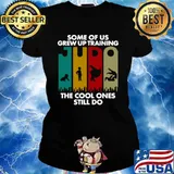 Some Of Us Grew Up Training JUDO The Cool Ones Still Do Ladies tee