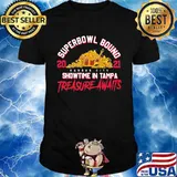 Superbowl Bound Showtime In Tampa Treasure Awaits Kansas City Chiefs Gold Shirt