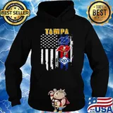 Tampa Sports Lightning Buccaneers And Rays 2021 American Flag shirt