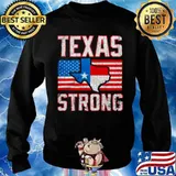 texas strong american flag Sweater