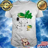 The Snoopy And Woodstock Happy St Patrick’s Day 2021 shirt