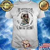 They Whispered To Her You Can't Withstand The Storm She Whispered Back I Am The Storm Girl Shirt