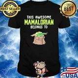 This Awesome Mamalorian Belongs To Jack Baby Yoda Shirt