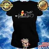 Together Is A Wonderful Place To Be Pooh And Piglet Shirt Ladies tee