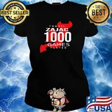 Trvis Zajac 1000 Games Played Shirt Ladies tee
