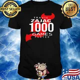 Trvis Zajac 1000 Games Played Shirt
