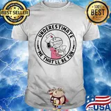 Underestimate Me That’ll Be Fun Nurse Snoopy Wear Mask Covid 19 Shirt