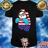 USA United States Boxing Panda Bear Unisex