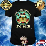 What A Long Strange Trip It’s Been Skull Riding Car Grateful Dead Shirt