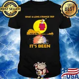 What A Long Strange Trip It’s Been Snoopy And Woodstock Moon Grateful Dead Shirt
