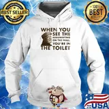 When You See The Handwriting On The Wall You’re In The Toilet Sanford Shirt