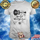 You Get What You Give Zax Brown Band Music Guitar Electric Shirt