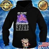 09 Years 2012 2021 Avengers Thank You For The Memories Signature Shirt Hoodie