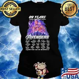 09 Years 2012 2021 Avengers Thank You For The Memories Signature Shirt Ladies tee