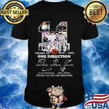 11 Years Of 2010 2021 One Direction Thank You For The Memories Shirt