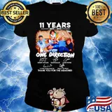 11 years of One Direction 2010 2021 thank you for the memories Ladies tee