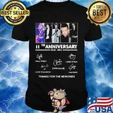 11th Anniversary One Direction Thank You For The Memories Shirt