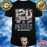 120 Years Of The Greatest MLB Teams Detroit Tigers Signatures Thank You For The Memories shirt