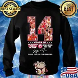 14 Years Of 1984 1998 Michael Jordan Thank You For The Memories Shirt Sweater