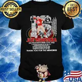 16 Joe Montana San Francisco 49Ers 1979 1992 Thank You For The Memories Shirt